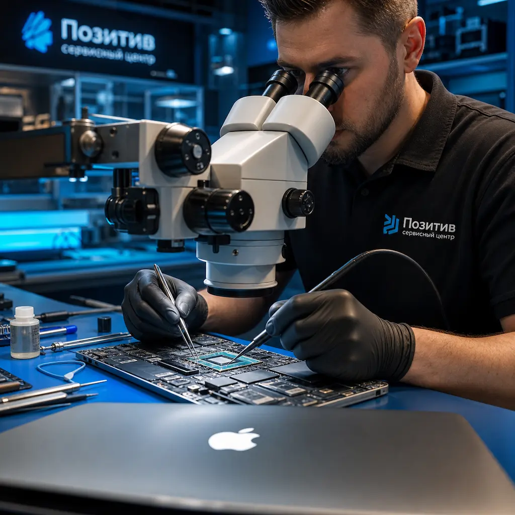 Замена видеокарты Apple MacBook в Марусино