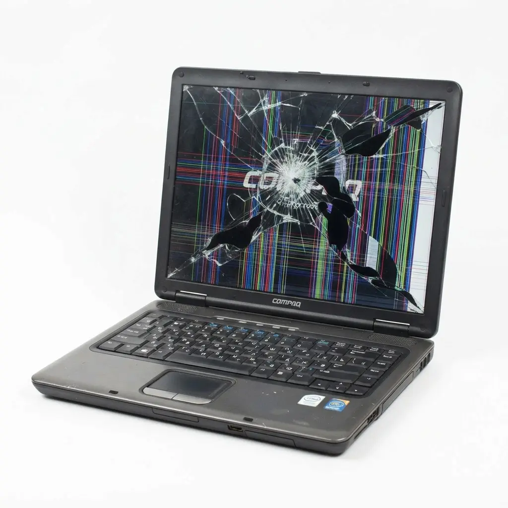 поменять матрицу ноутбука Compaq в Марусино