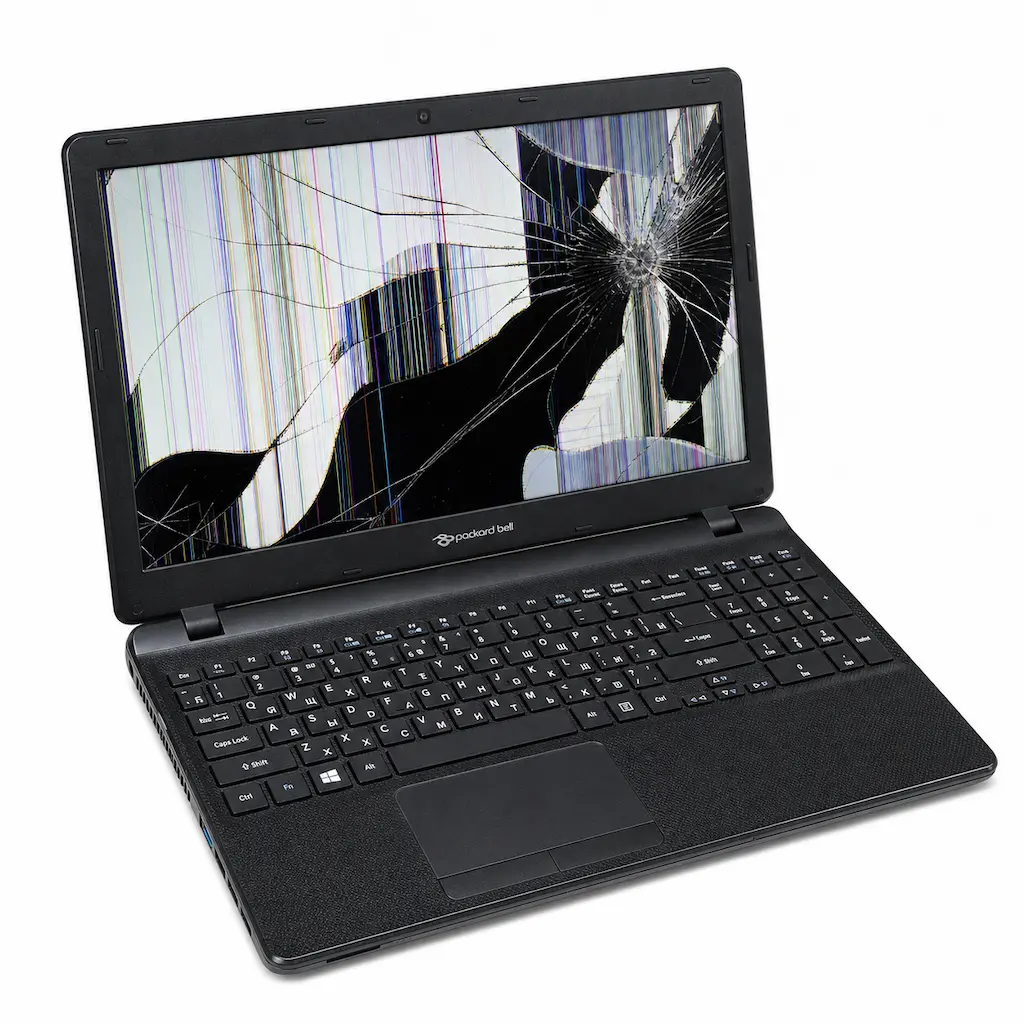 поменять матрицу ноутбука Packard Bell в Марусино