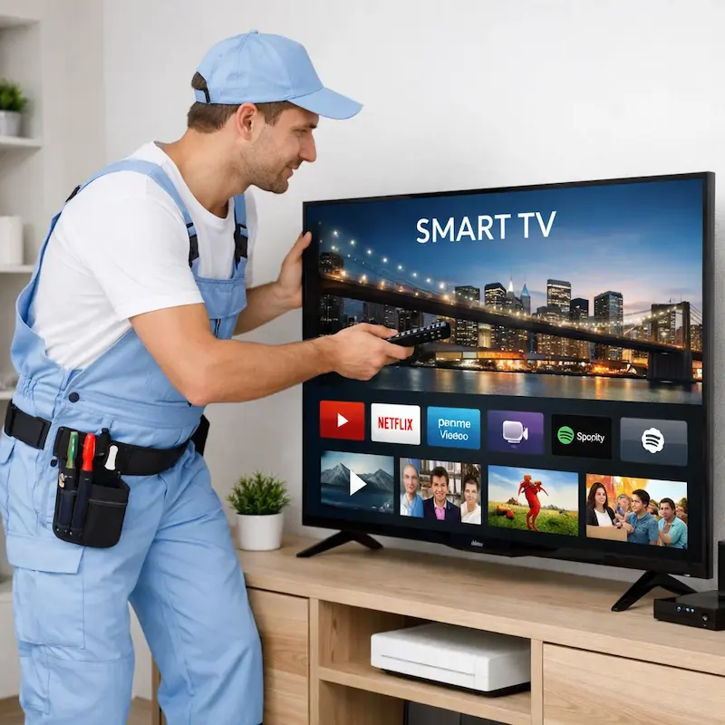 Как вызвать мастера для настройки Smart TV в Марусино