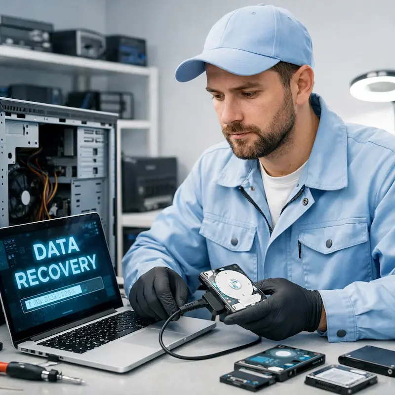 Восстановление файлов в Марусино