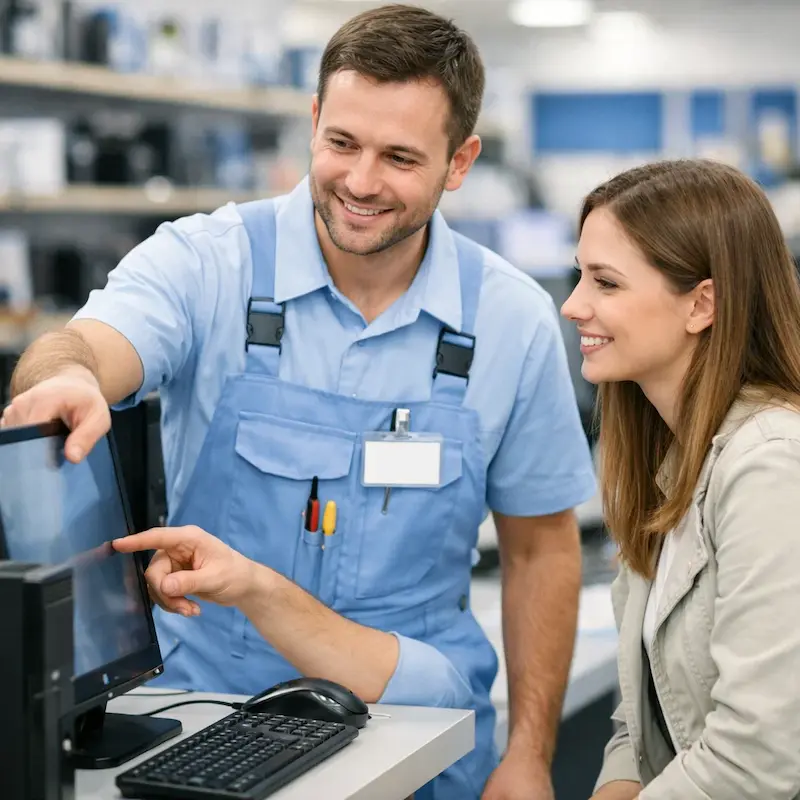 Помощь в выборе компьютера и комплектующих в Марусино