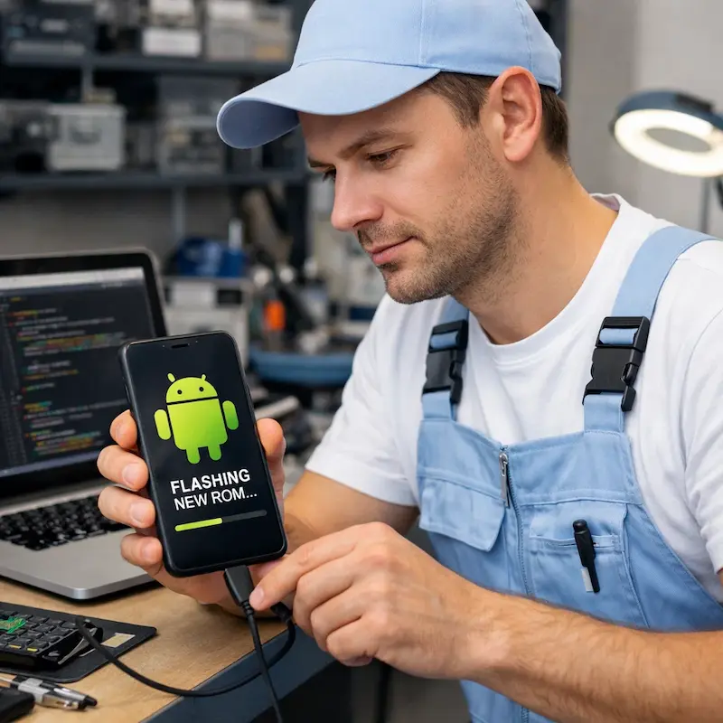 Прошивка Android в Марусино