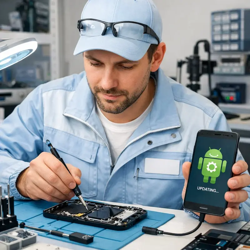 Настройка системы Android в Марусино