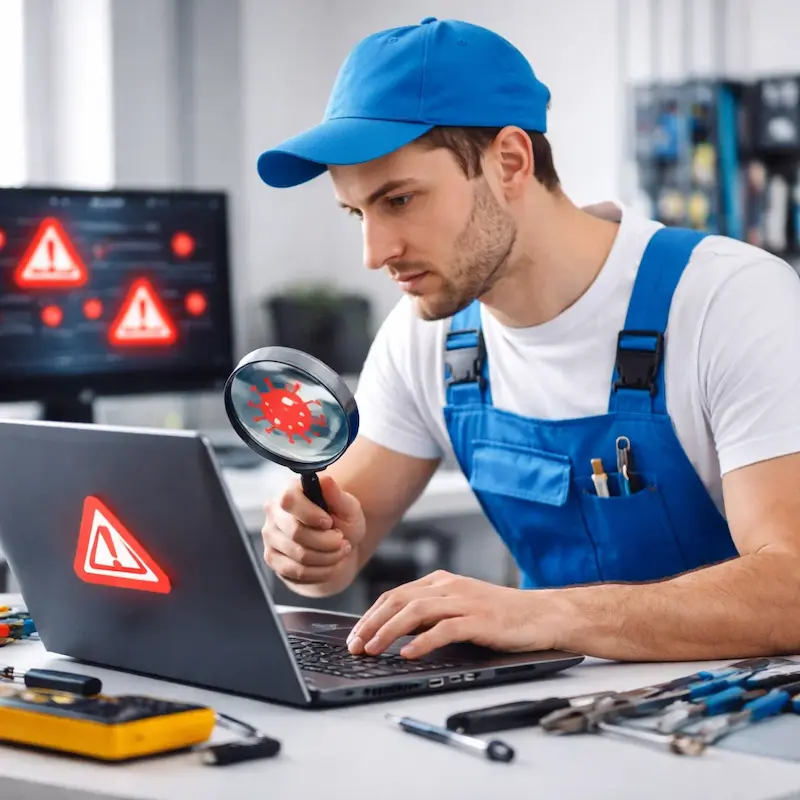 Поиск и устранение вирусов в Марусино